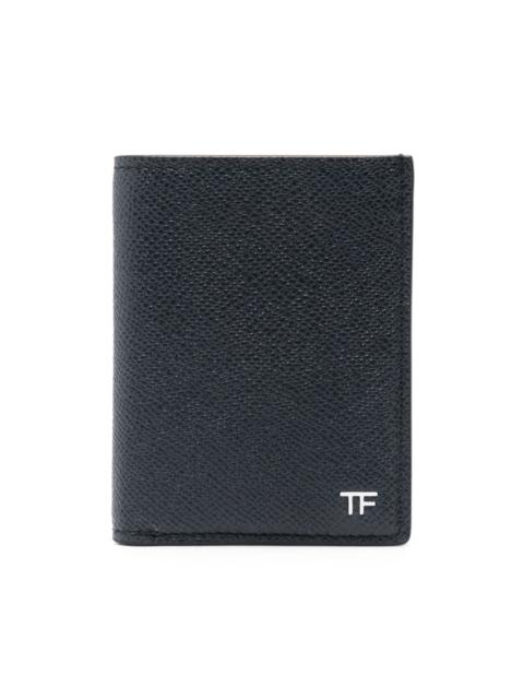 TOM FORD bi-fold leather wallet