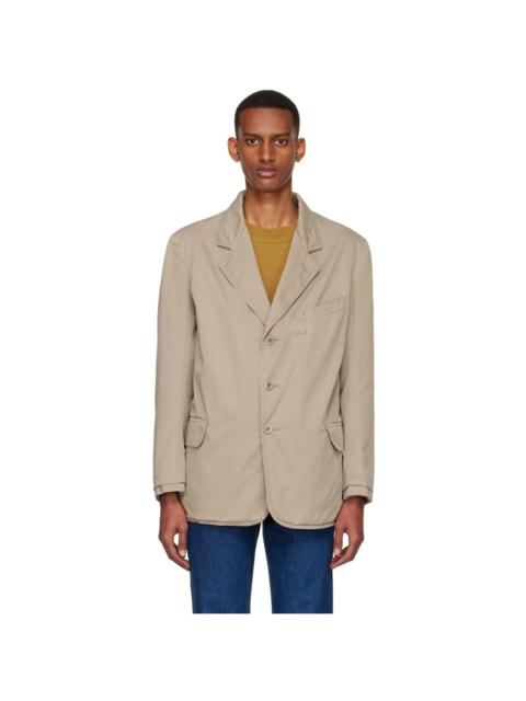 Maison Margiela Beige Reversible Cotton Jacket