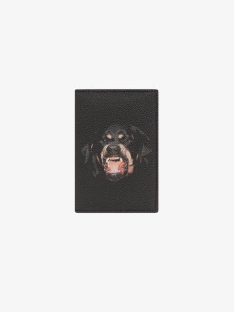 Givenchy Rottweiler card holder