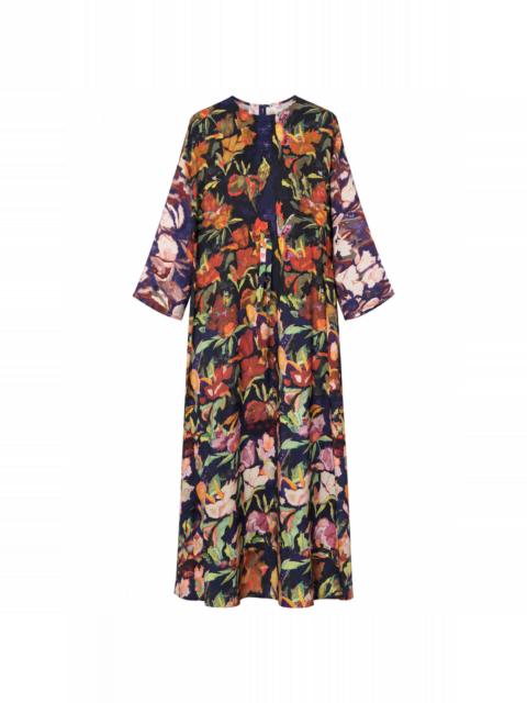 ANNTIAN SIMPLE DRESS - PRINT FLOWERS