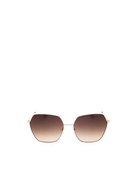 GUESS USA geometric-frame sunglasses