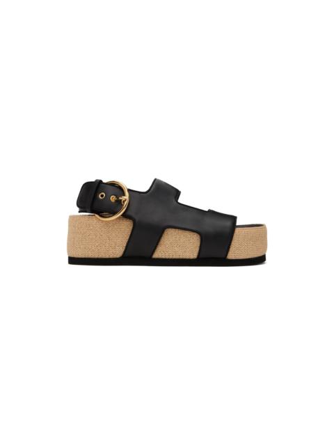 NEOUS Black Cher Sandals