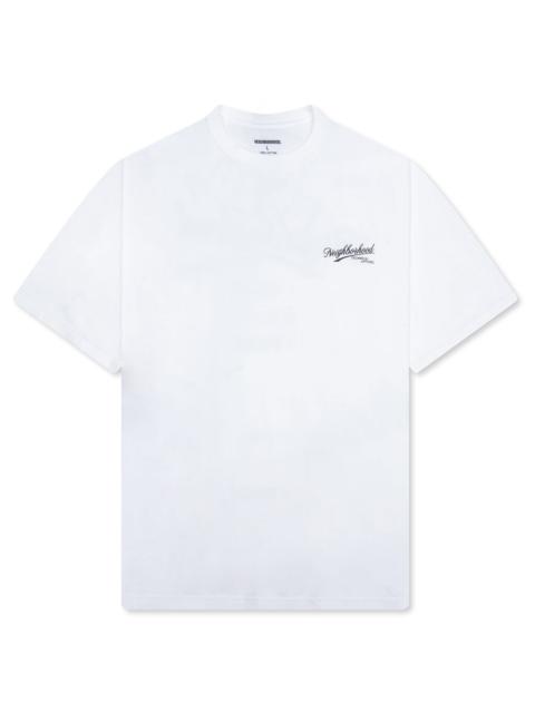 NEIGHBORHOOD NH. S/S TEE 8 - WHITE