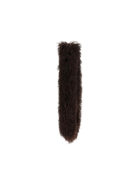 Yves Salomon Mongolian shearling scarf
