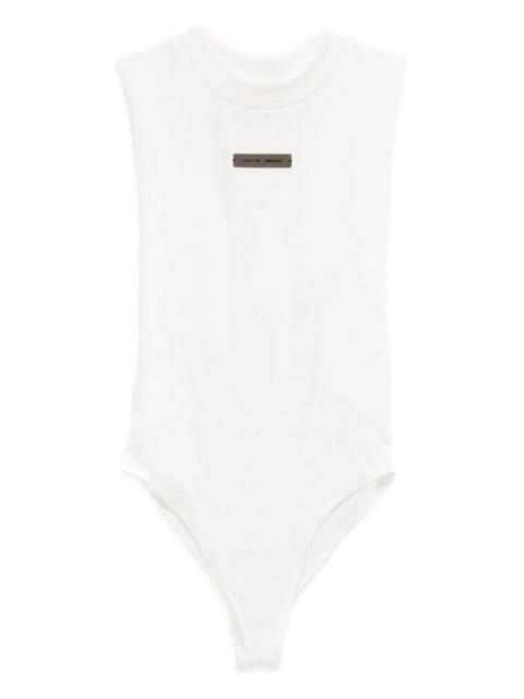 ESSENTIALS logo-plaque bodysuit