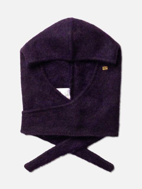 GANNI BALACLAVA IN BRUSHED MOHAIR