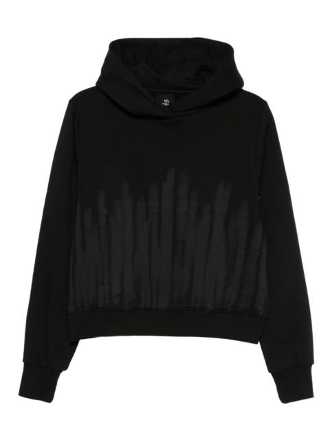 thom/krom printed long-sleeve hoodie