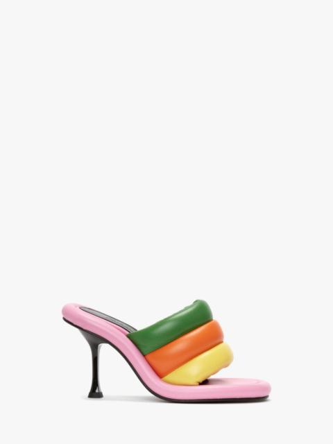 JW Anderson BUMPER-TUBE LEATHER SANDALS