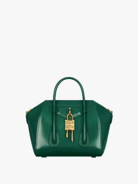 Givenchy MINI ANTIGONA LOCK BAG IN BOX LEATHER