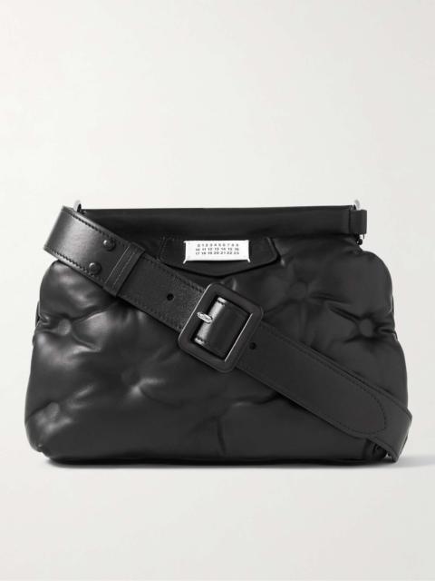 Maison Margiela Glam Slam Logo-Appliqued Padded Leather Messenger Bag