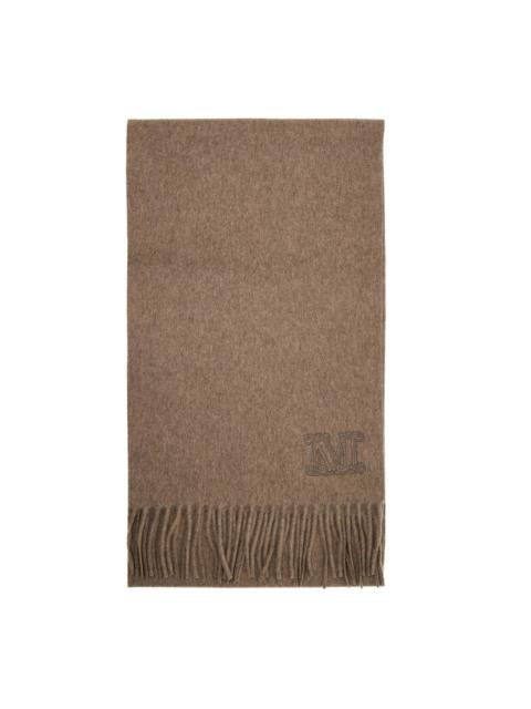 CASHMERE SCARF WITH MONOGRAM