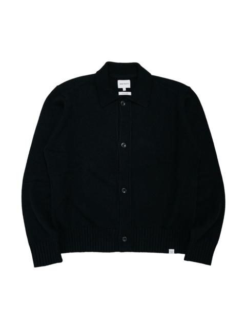 NORSE PROJECTS Aldrup Lambswool Cardigan Black