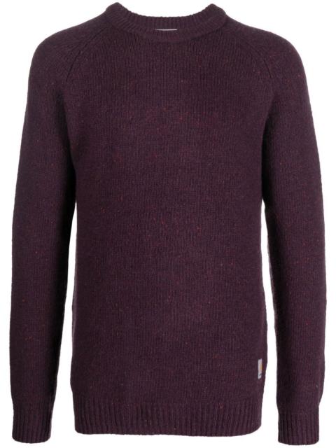 Carhartt WIP Anglistic speckled-knit jumper