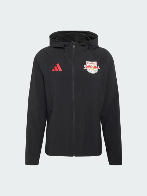 adidas Red Bull New York Tiro Travel Full Zip Windbreaker