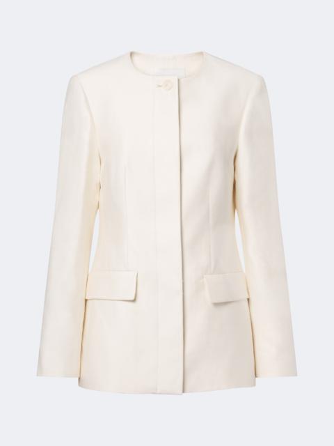 JOSEPH Myra cotton, linen, and silk-blend blazer