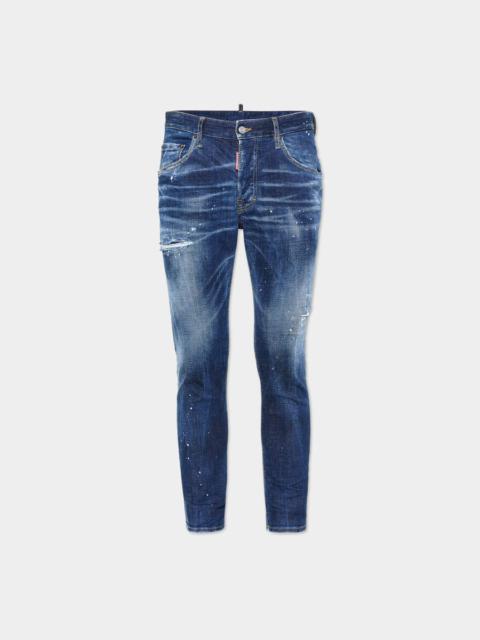 DARK EASY WASH SKATER JEANS