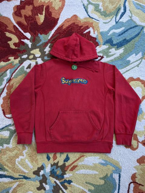 Supreme Supreme Gonz Logo Hoodie SS18 Red | kchype | REVERSIBLE