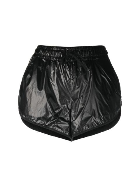 Moncler Grenoble high-waisted mini shorts