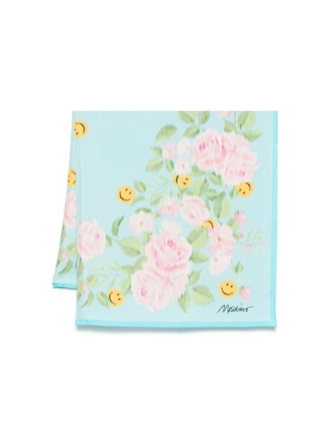 Moschino silk scarf