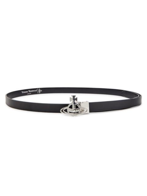 Vivienne Westwood Vivienne Westwood Orb Leather Belt