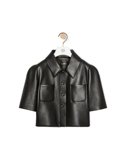 Loewe Reproportioned jacket in nappa lambskin