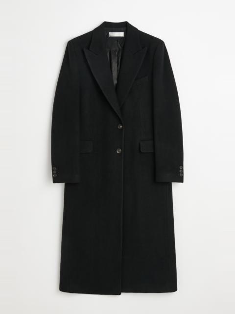 Our Legacy Manta Coat Black Slyly Herringbone