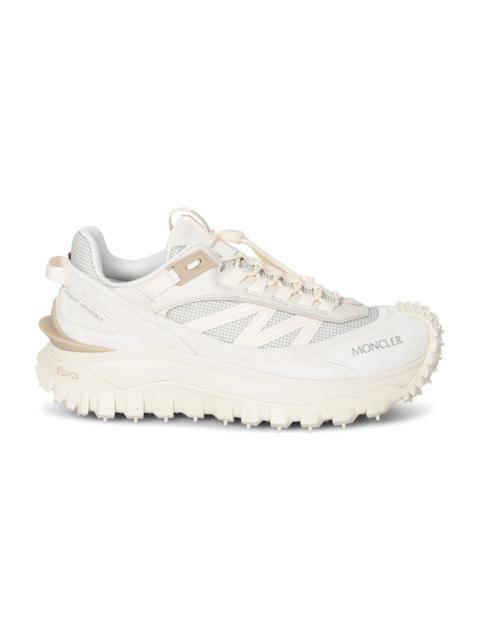 Moncler White canvas Trailgrip Lite 2 sneakers
