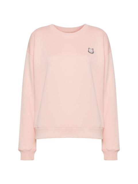 Maison Kitsuné bold fox head patch sweatshirt