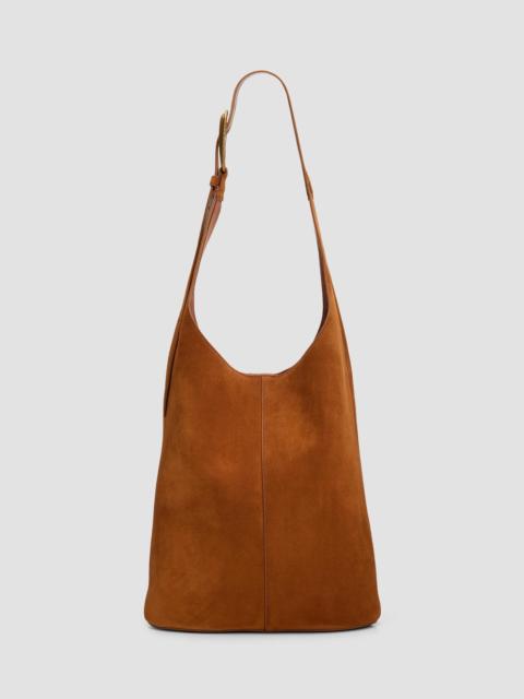 VERONICA BEARD Women's Suede Large Loop Shoulder Bag - Tobacco