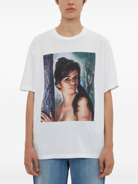 graphic print T-shirt