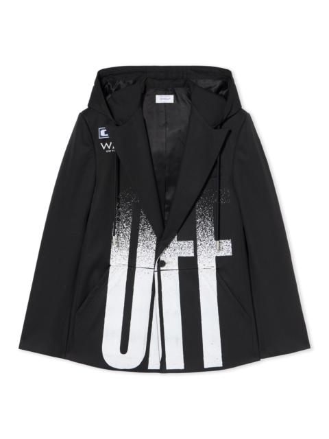 Off-White Big Off Gradient Wool Hood Jacket