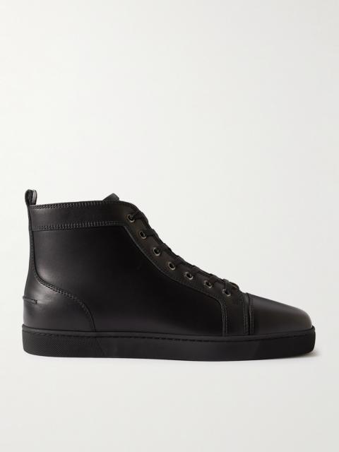 Christian Louboutin Louis Leather High-Top Sneakers
