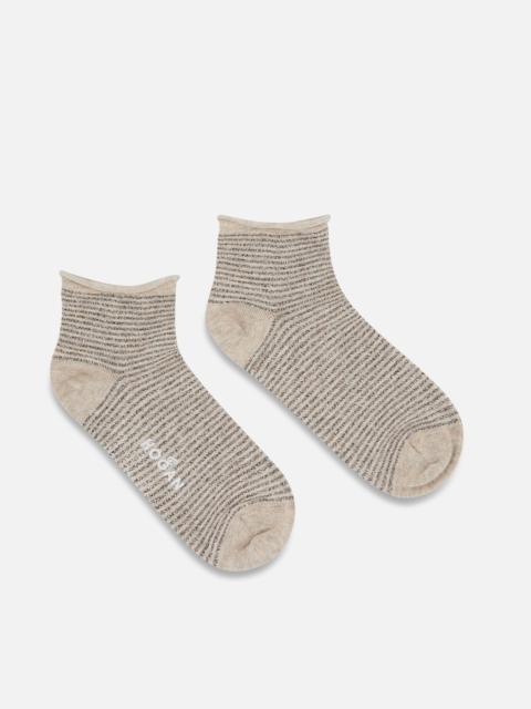 HOGAN Socks Beige Gold