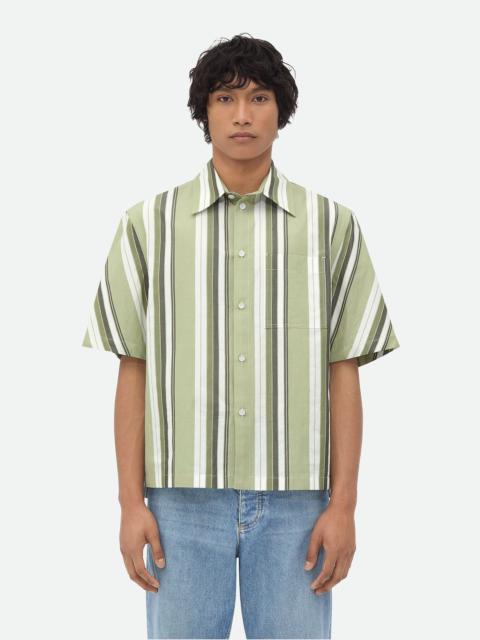 Bottega Veneta Striped Cotton Shirt
