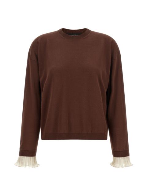 FABIANA FILIPPI Pleated Cuffs Sweater