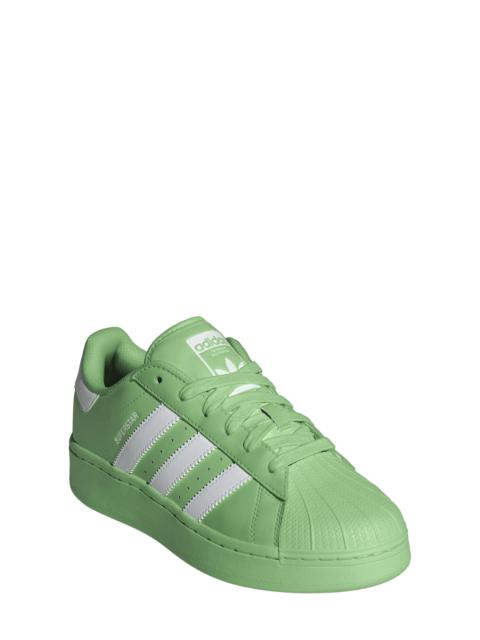 Superstar XLG Sneaker in Green/White/Green Spark