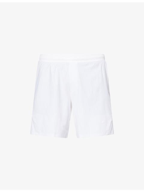 lululemon Stripe-Print Tennis Mesh Shorts