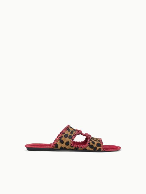 STAUD STAUD MARA SANDAL CHEETAH