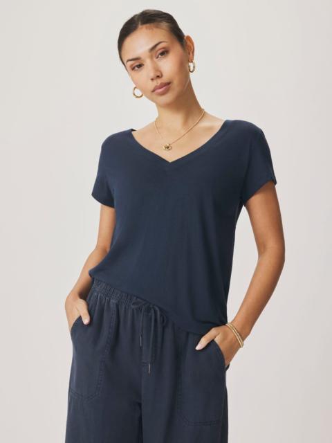 Splendid The Lila Climate Beneficial™ Verified Cotton V-Neck Tee