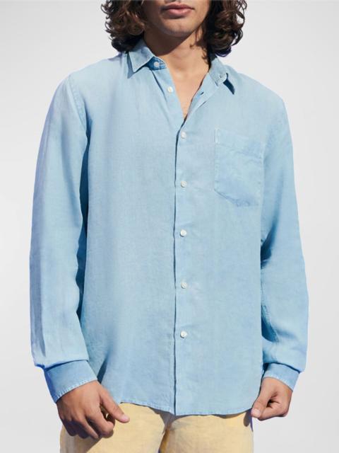 Vilebrequin Men's Linen Sport Shirt