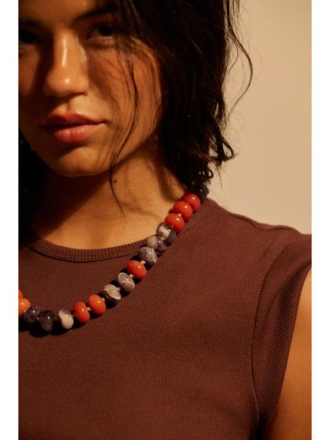 FREE PEOPLE Sabina Semiprecious Stone Choker