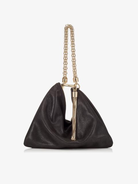 Callie
Black Shimmer Suede Clutch Bag