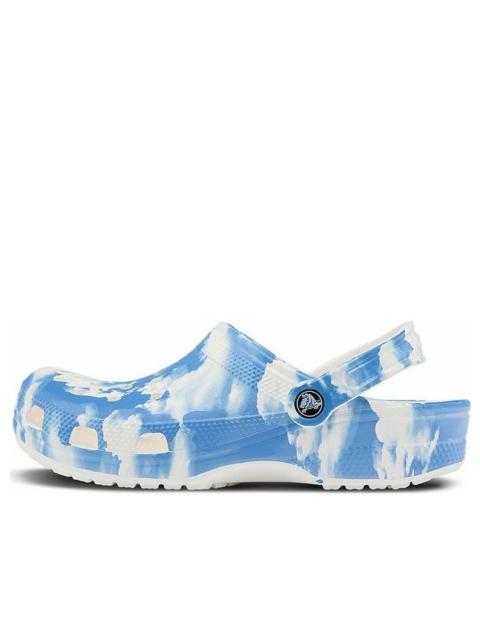 crocs Crocs Classic Sandals Blue White Unisex 'Blue White' 206868-100