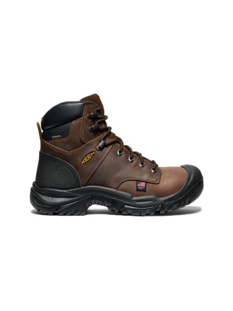 KEEN Men's Mt Vernon II 6" Waterproof Boot (Steel Toe)
