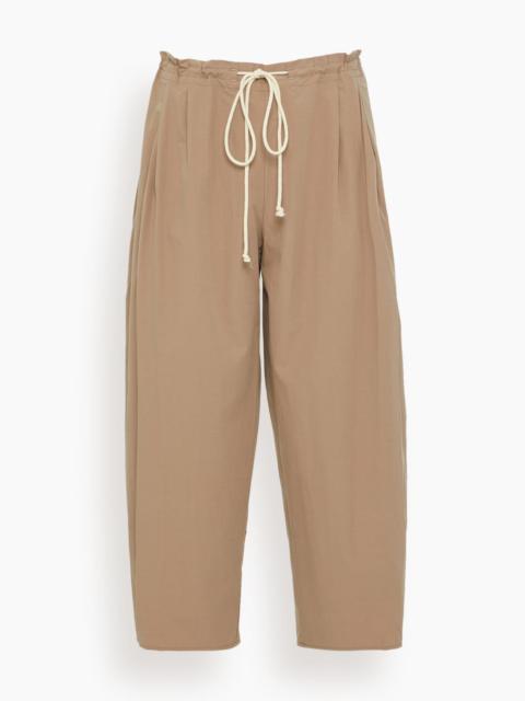 MARIA McMANUS Balloon Drawstring Trouser in Mouseback