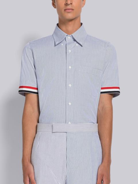 Thom Browne Pincord Armband Short Sleeve Shirt