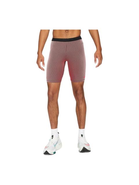Nike Nike Stripe Logo Straight Sports Shorts Red DA1429-014