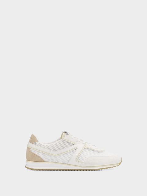 rag & bone Retro Mesh and Leather Trainer Sneakers