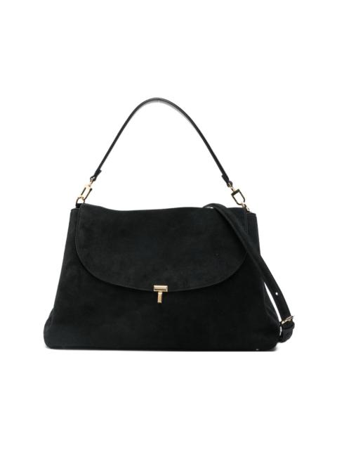 TOTEME T-Lock suede sholder bag