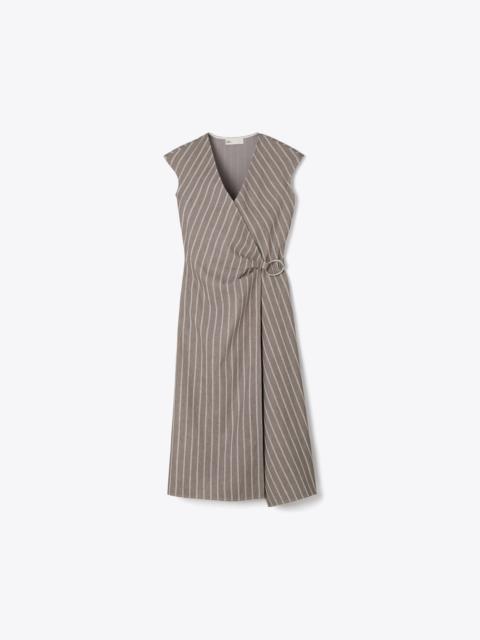 TORY BURCH Cotton Wrap Dress